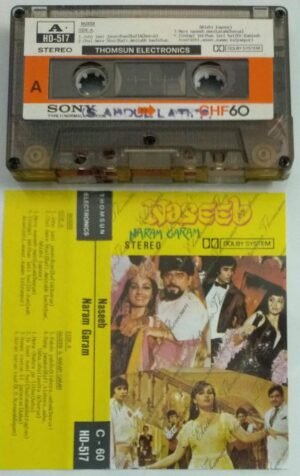 Naseeb- Naram Garam Hindi Film songs Audio Cassette ( Thomsun make)