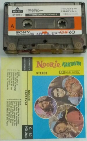 Noorie- Kartavya Hindi Film songs Audio Cassette ( Thomsun make)