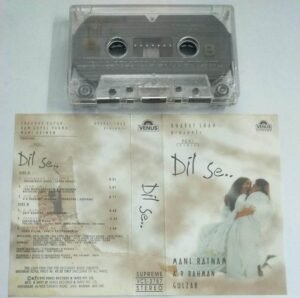 Dil se Hindi Film Audio Cassette by AR Rahman