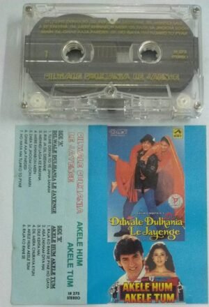 Dilwale Dulhania Le Jayenge - Akele Hum Akele Tum Hindi Audio Cassette