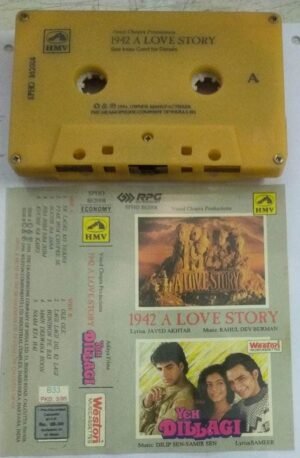 1942 A Love Story- Yeh Dillagi Hindi Film Audio Cassette