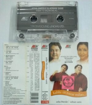 Asha Bhosle & Adnan Sami Khabi to Nazar Milao Hindi Audio Cassette
