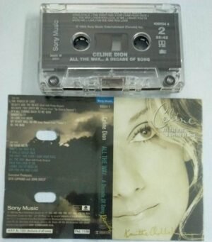 Celine Dion All the Way English Audio Cassette