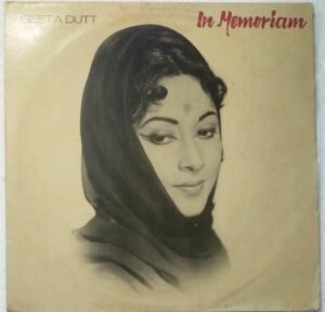 In Memoriam Hindi Film songs LP Vinyl Record by Geeta Dutt