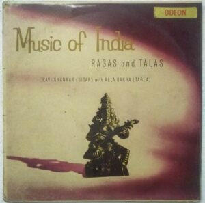 Music of India Ragas and Thalas Classical LP vinyl Record by Ravi Shankar and Alla Rakha