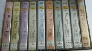 The Divine Trinity Carnatic Classical Audio Cassette by Famous classical singers ( a pack of 10 sealed cassettes)