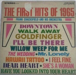 The First Hits of 1965 English LP Vinyl Record