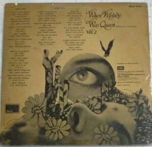 When Melody was Queen Hindi Film Songs LP Vinyl Record