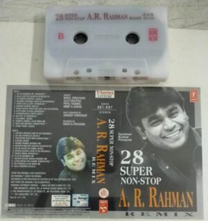 28 Super Non stop Hits Hindi Film songs Audio Cassette by AR Rahman