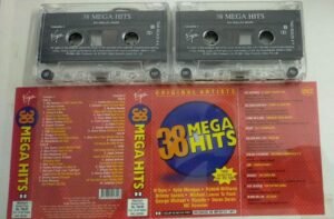 38 Mega Hits English Audio Cassette ( 2 Cassette pack)