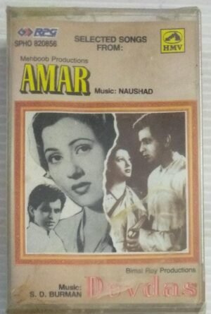 Amar- Devdas Hindi Film Audio Cassette ( sealed pack)