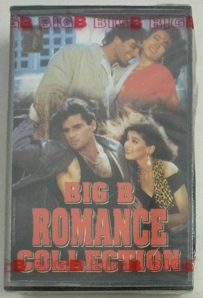 Big B Romance Collection Hindi Film songs Audio Cassette ( sealed pack)