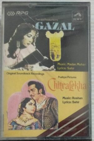 Gazal - Chitralekha Hindi Film Audio Cassette ( sealed pack)