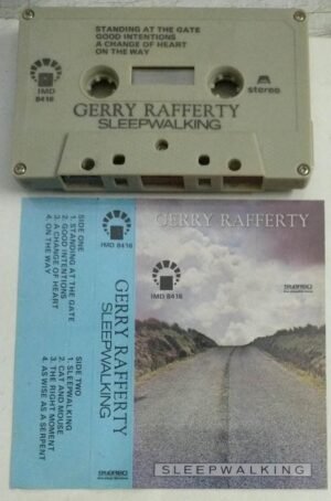 Gerry Rafferty Sleepwalking English Audio Cassette.