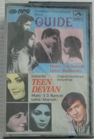 Guide- Teen Devian Hindi Film Audio Cassette ( sealed pack)
