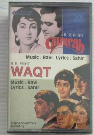 Gumrah- Waqt Hindi Film Audio Cassette ( sealed pack)