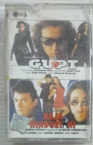 Gupt - Raja Hindustani Hindi Film Audio Cassette ( sealed pack)