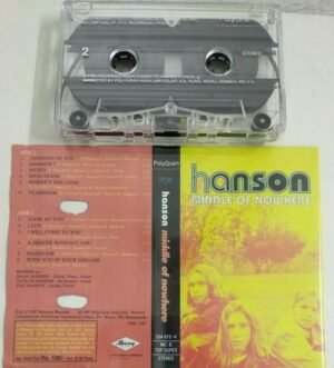 Hanson Middle of Nowhere English Audio Cassette.