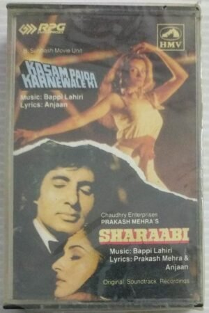 Kasam Paida Kanewale Ki - Sharaabi Hindi Film Audio Cassette ( sealed pack)