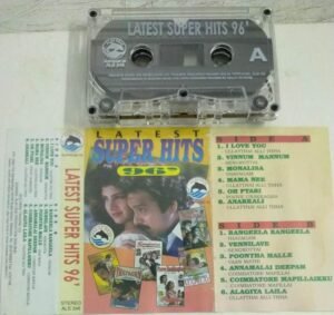 Latest Super Hits 96 Tamil film songs Audio Cassette