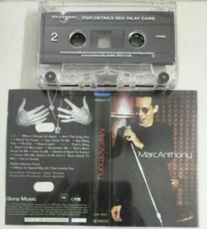 Marc Anthony English Audio Cassette.