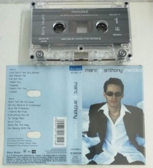 Marc Anthony Mended English Audio Cassette.