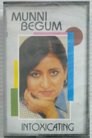 Munni Begum Intoxicating Hindi Film songs Audio Cassette ( sealed pack)