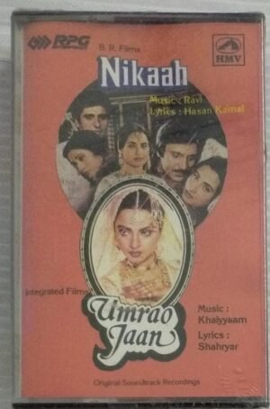 Nikaah - Umrao Jaan Hindi Film Audio Cassette ( sealed pack)