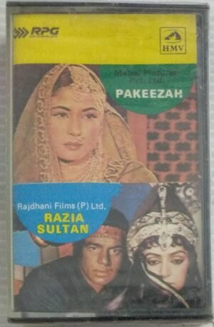 Pakeezah- Razia Sultan Hindi Film Audio Cassette ( sealed pack)