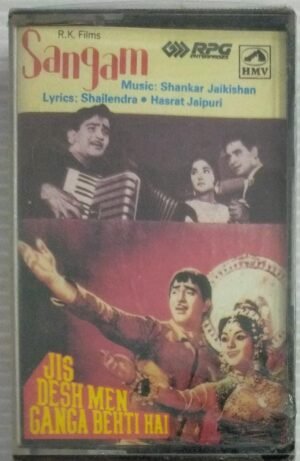 Sangam- Jis Desh Men Ganga Behti Hai Hindi Film Audio Cassette ( sealed pack)