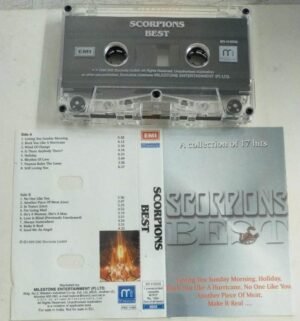 Scorpions Best English Audio Cassette.