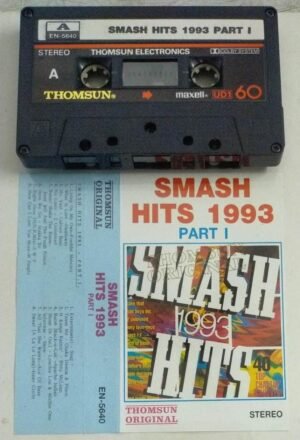 Smash Hits 1993 English Audio Cassette ( Thomsun make)
