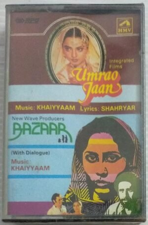 Umrao Jaan- Bazaar Hindi Film Audio Cassette ( sealed pack)