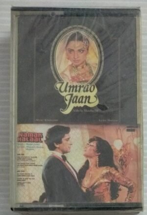 Umrao Jaan-Namak Halaal Hindi Film Audio Cassette ( sealed pack)