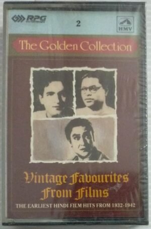 Vintage Favourites from Films Hindi Film songs Audio Cassette ( sealed pack)