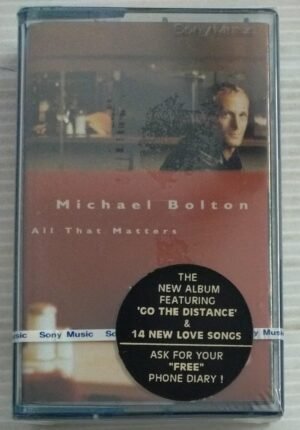 Michael Bolton English Album Audio Cassette (sealed pack)