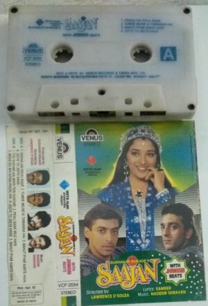 Saajan Hindi Film Audio Cassette ( with Jhankar Beats)