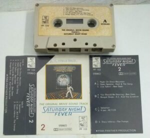 Saturday Night Fever English Audio Cassette