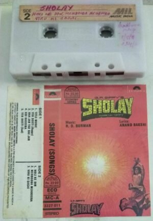Sholay Hindi Film Audio Cassette