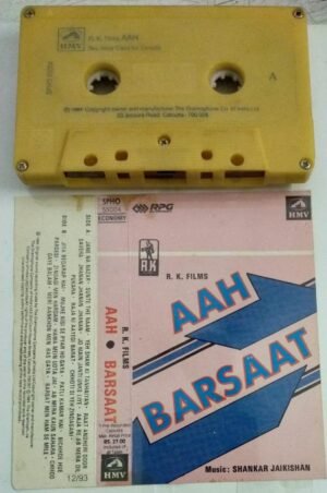 Aah- Barsaat Hindi Film songs Audio Cassette