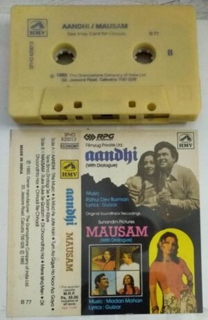 Aandhi- Mausam Hindi Film songs Audio Cassette