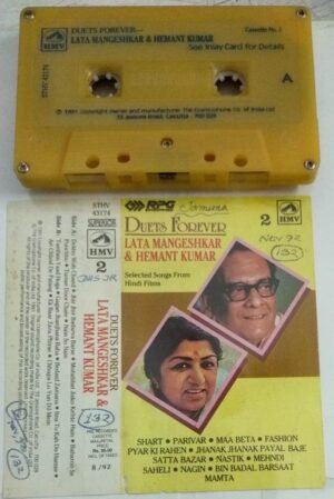 Duets Forever Lata Mangeshkar & Hemant Kumar Hindi Film songs Audio Cassette