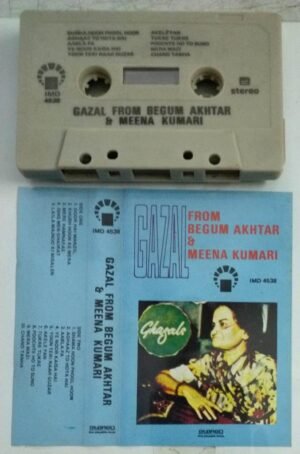 Gazal from Begum Akhthar & Meena Kumari Audio Cassette