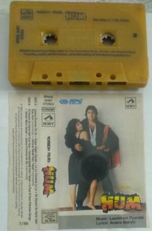 Hum Hindi Film songs Audio Cassette