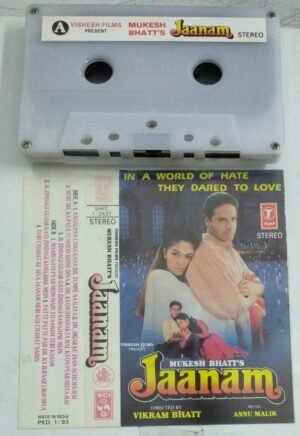 Jaanam Hindi Film songs Audio Cassette