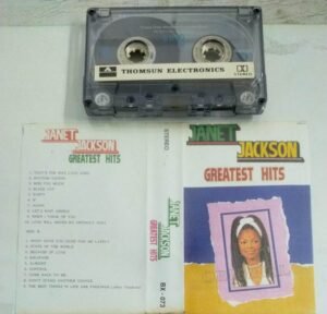 Janet Jackson Greatest Hits English Audio Cassette ( Thomsun make)