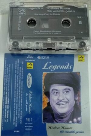 Legends Kishore Kumar Hindi Film songs Audio Cassette