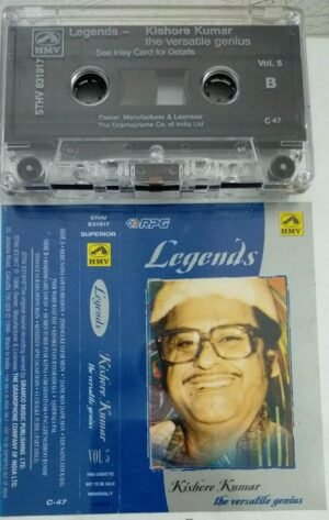 Legends Kishore Kumar Hindi Film songs Audio Cassette.jpg1