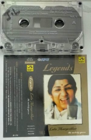 Legends Lata Mangeshkar The Melody queen Hindi Film songs Audio Cassette Vol 4