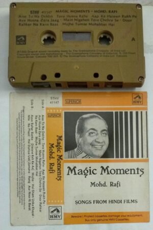 Magic Moments Mohd Rafi Hindi Film songs Audio Cassette